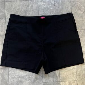 Lilly Pulitzer Black High Waist Women's Shorts